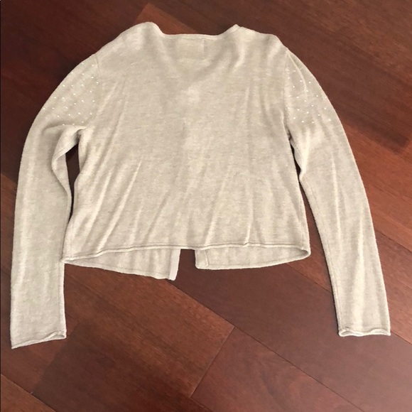 Zara Girl’s camel colored cardigan 9-10 - Picture 3 of 5